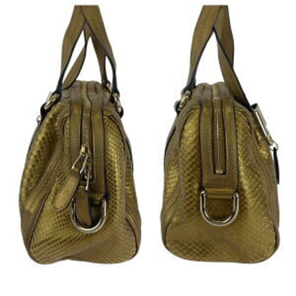 Gucci Python handbag shoulder bag - Picture 8 of 10